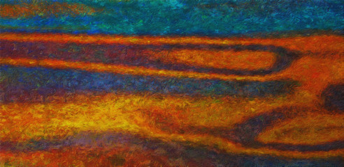 Abstract interior wall art print for decorate everything, naive contemporary style artwork with chaotic paint strokes and splashes, modern painting background texture in creative design idea