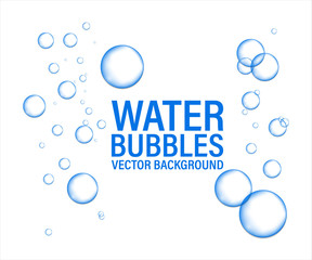 Realistic rain droplets condense on glass. Soda pop. Champagne. Soap Water Bubbles. Water vapor bubbles. Fizzing air bubbles stream. Water rain drops or steam shower