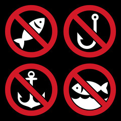 No fishing allowed