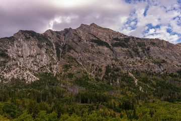 Mountains in Waterton National Park