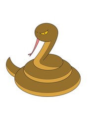 illustration of a snake