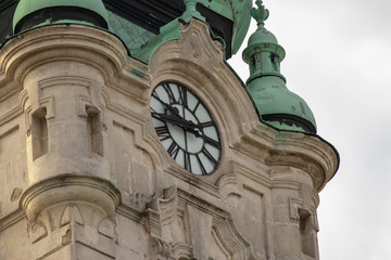 Das rathaus von Györ in Ungarn