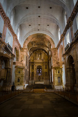 Fototapeta premium Church of St Cajetan, India, Goa
