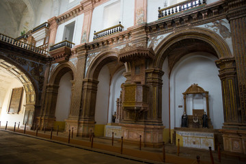 Fototapeta na wymiar Church of St Cajetan, India, Goa