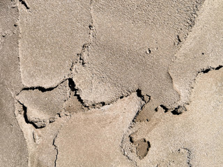 Texture of old gray concrete wall for background