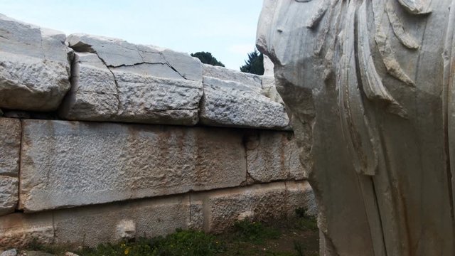 Temple of Artemis at Sardes Lydia Ancient Historical City in Salihli Manisa Turkey