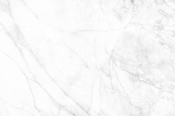 Fototapeta premium White marble texture with natural pattern for background or design art work