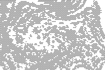 Halftone vector background