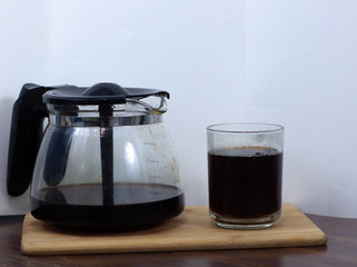 manual coffee maker. coffee for Breakfast. coffee cup