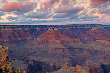 Winter Twilight at the Grand Canyon