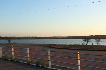 Perucaba Lake of the city of Arapiraca, Brazil.