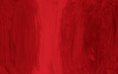 Abstract red background in watercolor style