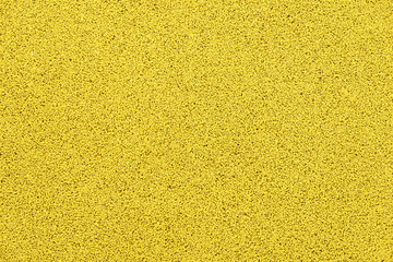 yellow rubber crumb surface