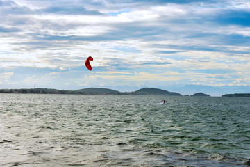 Entardecer na Praia de Manguinhos na cidade de Búzios