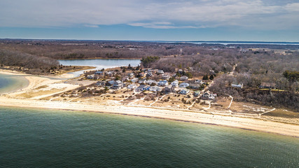 Aerial North Shore Long Island