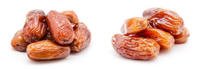 Dates isolated on white background