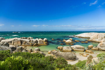 Fototapeta na wymiar Boulders Beach near Capetown