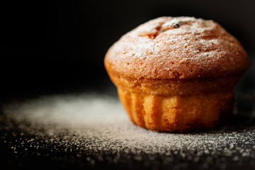 Baked muffin