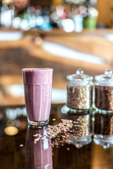 Pink smoothie 