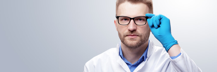Young doctor against new Coronavirus 2019-nCoV