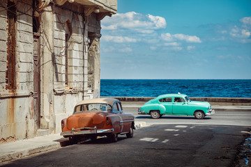 Classic old cars in Havana