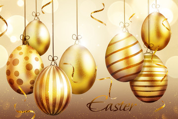 Goldene Ostereier