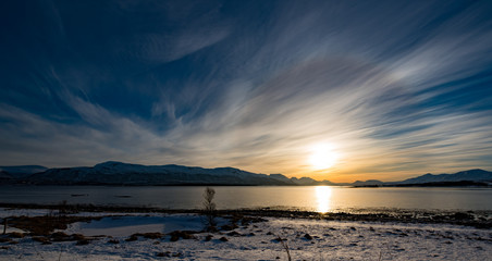 Fototapeta na wymiar Tromso Norway Landscapes