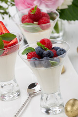 Easter Panna Cotta Desert