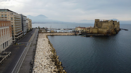 Fototapeta na wymiar Napoli mergellina