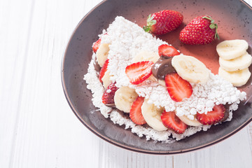 Brazilian breakfast tapioca