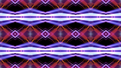 seamless abstract futuristic pattern illustration 3d render