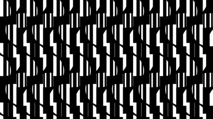 seamless abstract retro pattern illustration 3d render