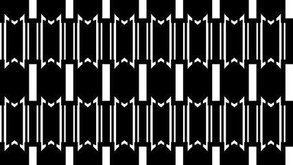 seamless abstract retro pattern illustration 3d render
