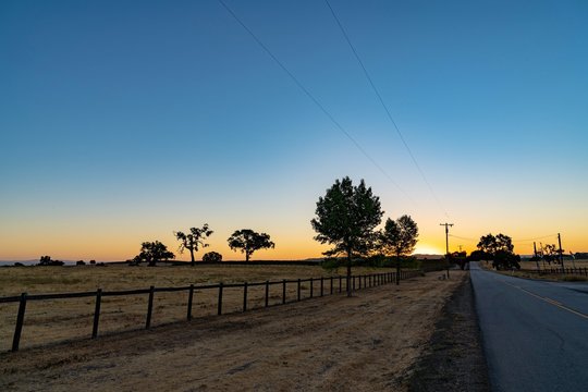 Sunrise in Templeton, California