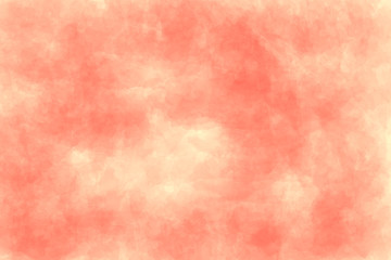 Abstract grunge background  in coral and pink tones. Dynamic paint spots on wall. Mixed media backdrop