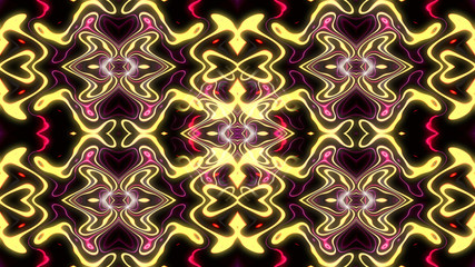 seamless abstract futuristic pattern illustration 3d render