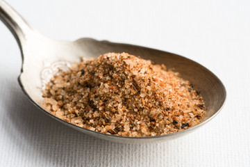 Cajun Seasoning on a Vintage Spoon