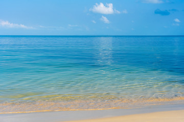Sand beach and tropical sea in Thailand
