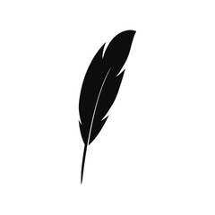 Feather ilustration  logo