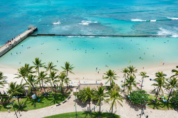 Waikiki Beach, Aerial View