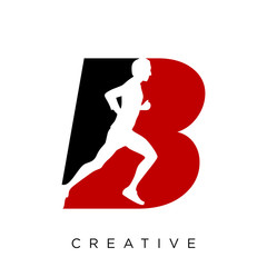 b run logo design vector © box file