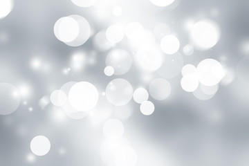 white blur abstract background. bokeh christmas blurred beautiful shiny Christmas lights