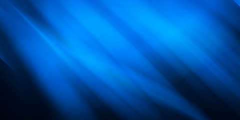 Blurred Lights on blue gradient abstract background high light in middle design for presentation. light blue gradient background / blue radial gradient effect wallpaper