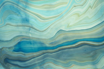 Marble ink colorful. Blue marble pattern texture abstract background. can be used for background or wallpaper