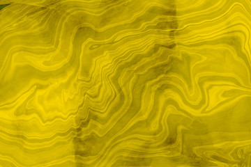 Marble ink colorful. yellow marble pattern texture abstract background. can be used for background or wallpaper