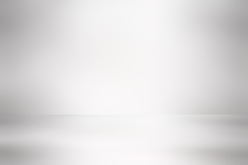 soft gray studio room background, grey floor backdrop with spotlight.