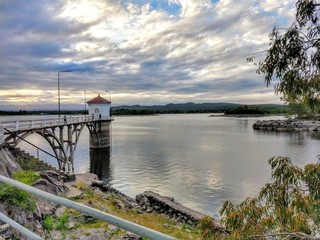 bridge over the river