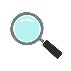 虫めがねのイラスト