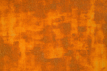 Old rusty metal door closeup