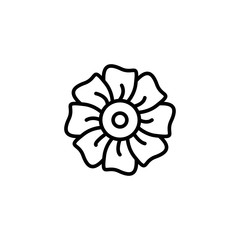 flowers icon vector design template